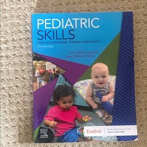 Pediatric Skills Textbook - Blue and Purple Cover by